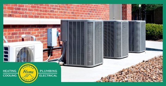 HVAC system outdoors