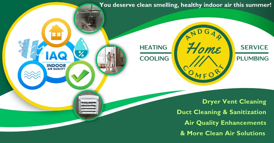 Andgar Home Comfort Indoor Air Quality Request for Service