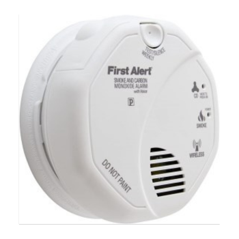 Wireless First Alert CO & Fire Alarm  offered by Andgar Home Comfort