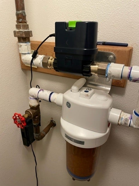 Andgar Home Comfort Plumbing Filter and Emergency Shut Off Install